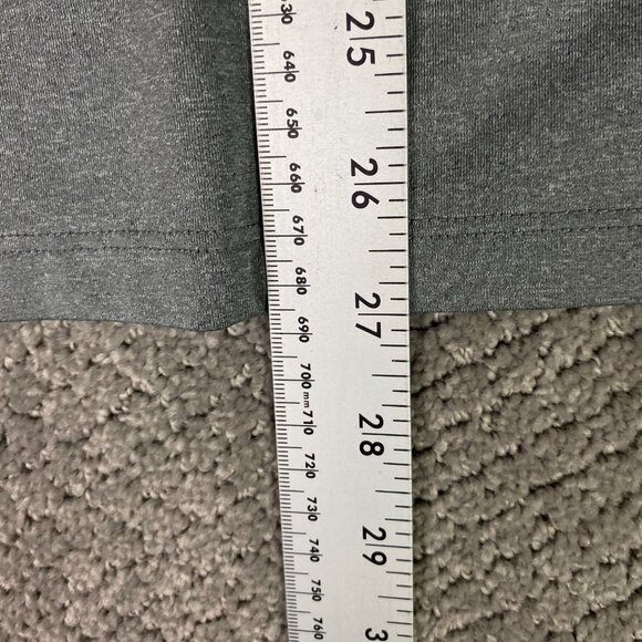 Nike Pro Combat Shirt Women's Large Gray Fitted Compression Gym Running Dri-Fit - Picture 9 of 9